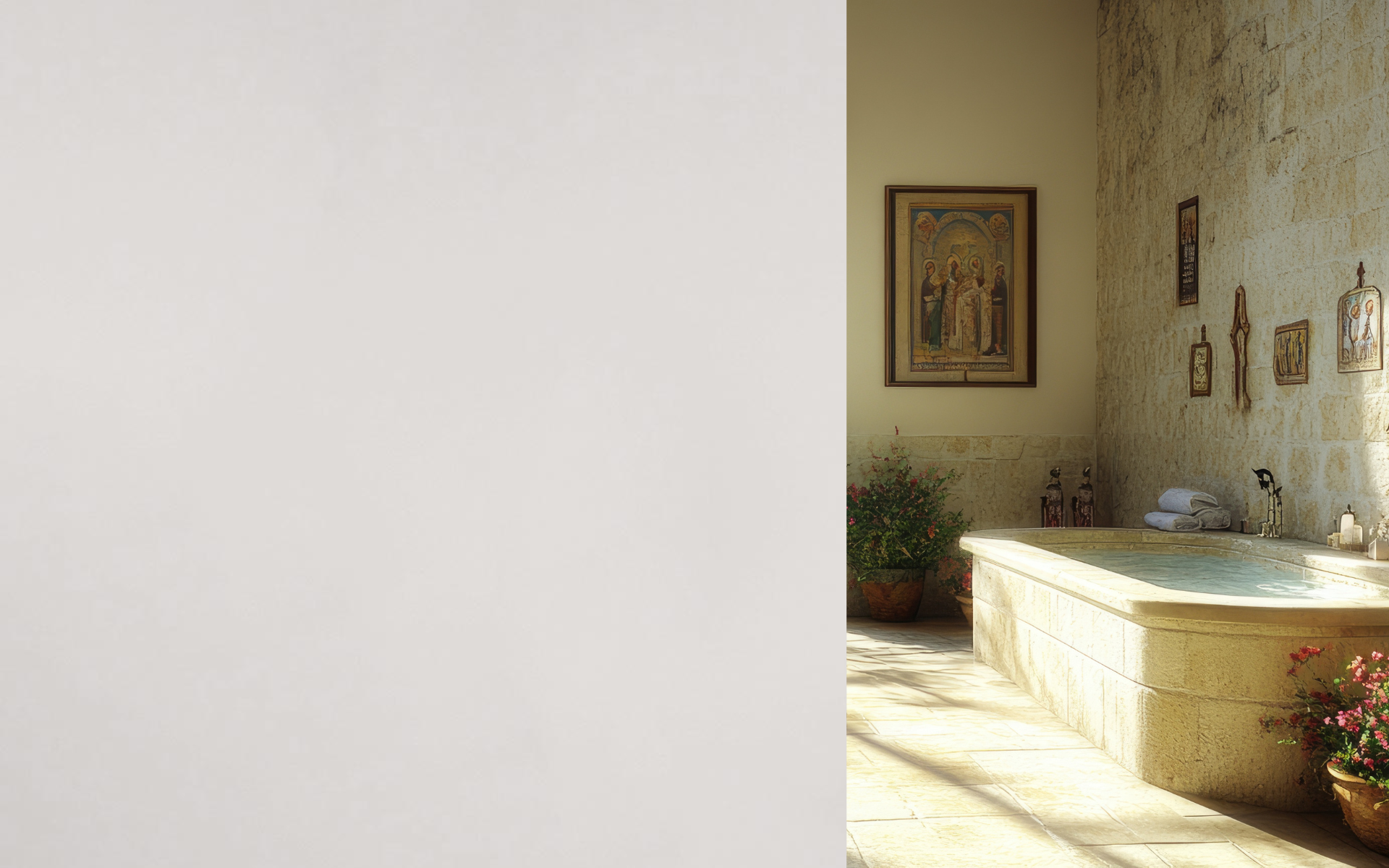 Charming<br>Tuscan decor